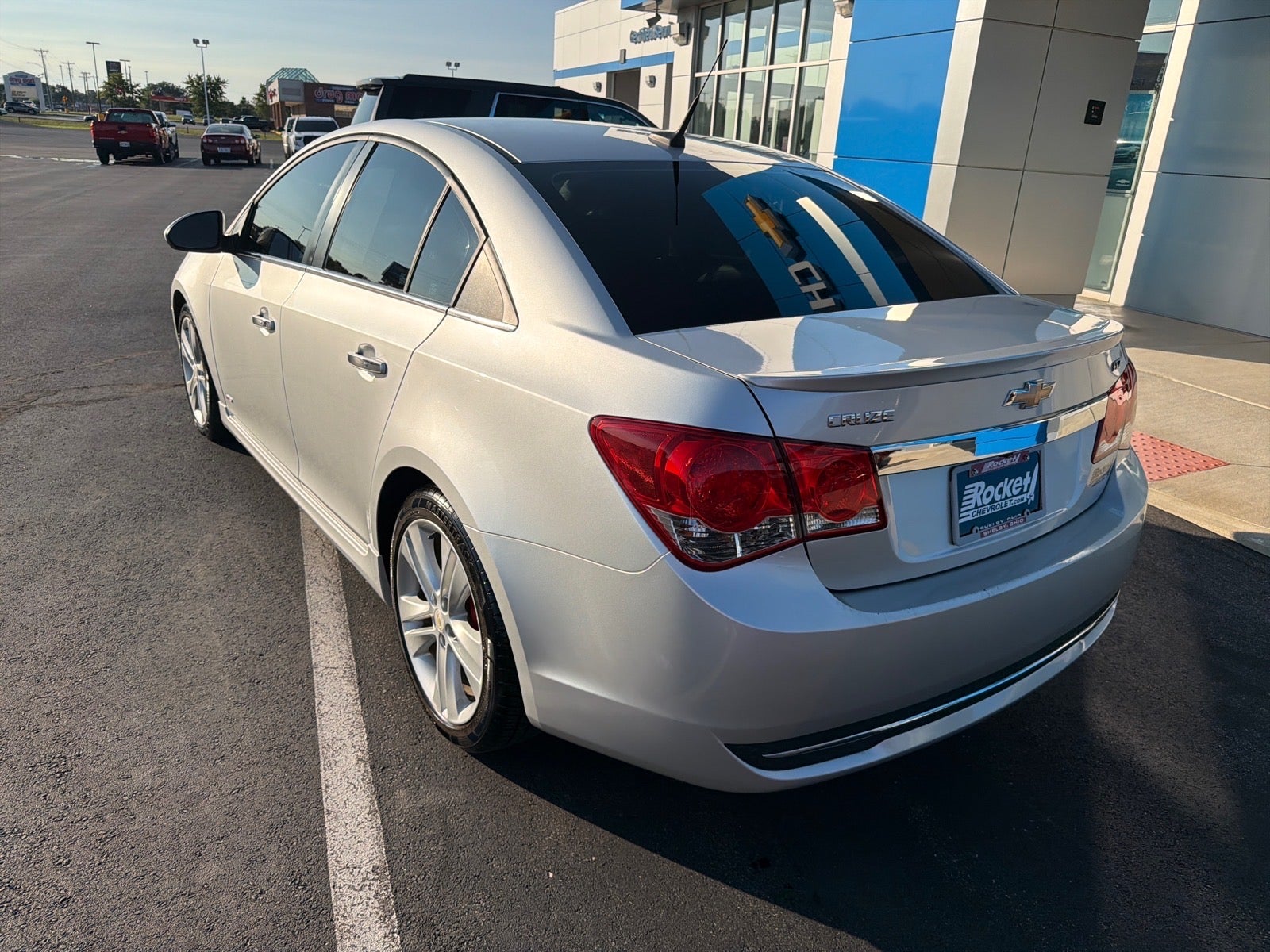 Used 2014 Chevrolet Cruze LTZ with VIN 1G1PG5SB4E7172657 for sale in Shelby, OH