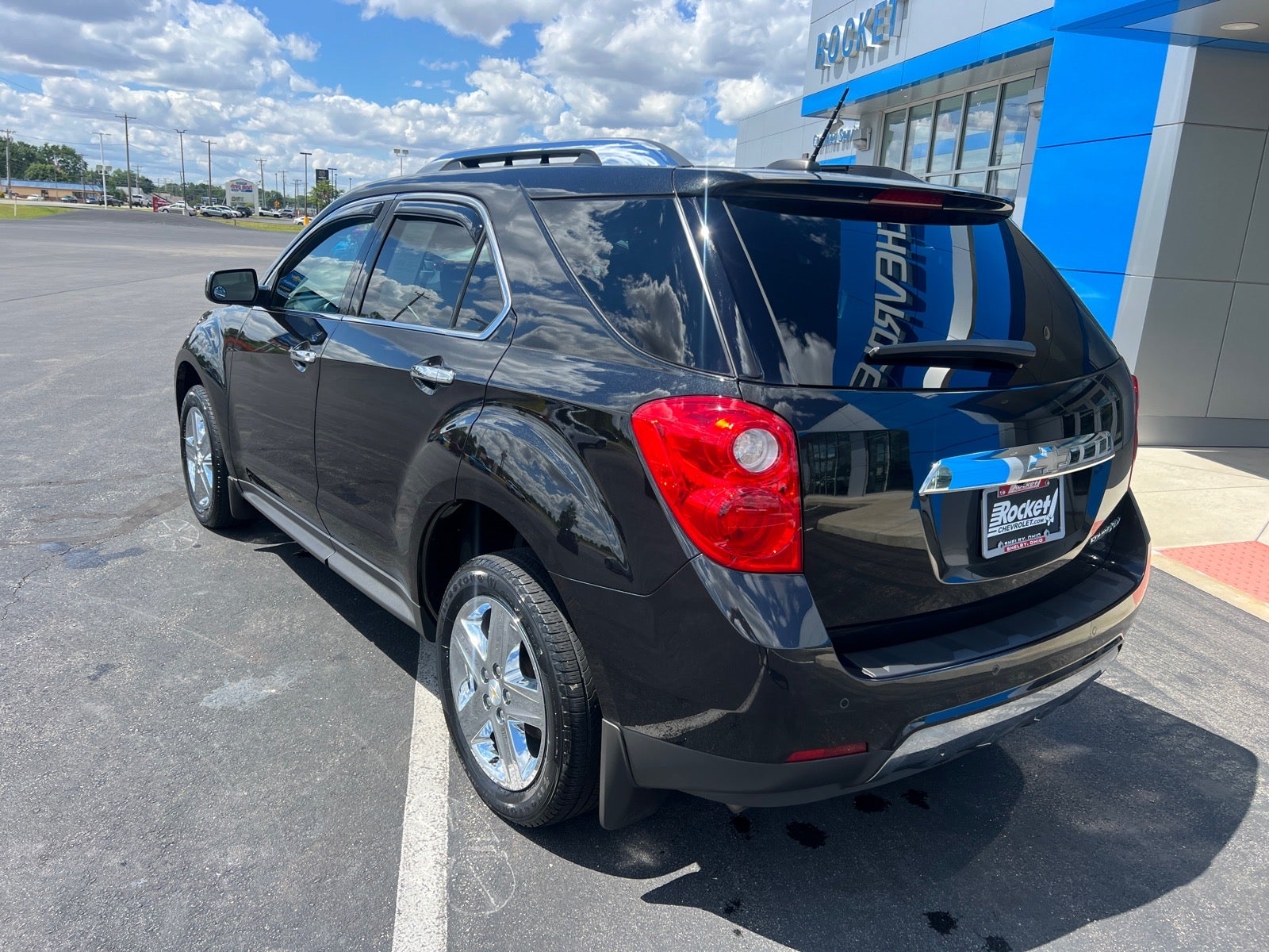 Used 2015 Chevrolet Equinox LTZ with VIN 2GNALDEK3F6405743 for sale in Shelby, OH