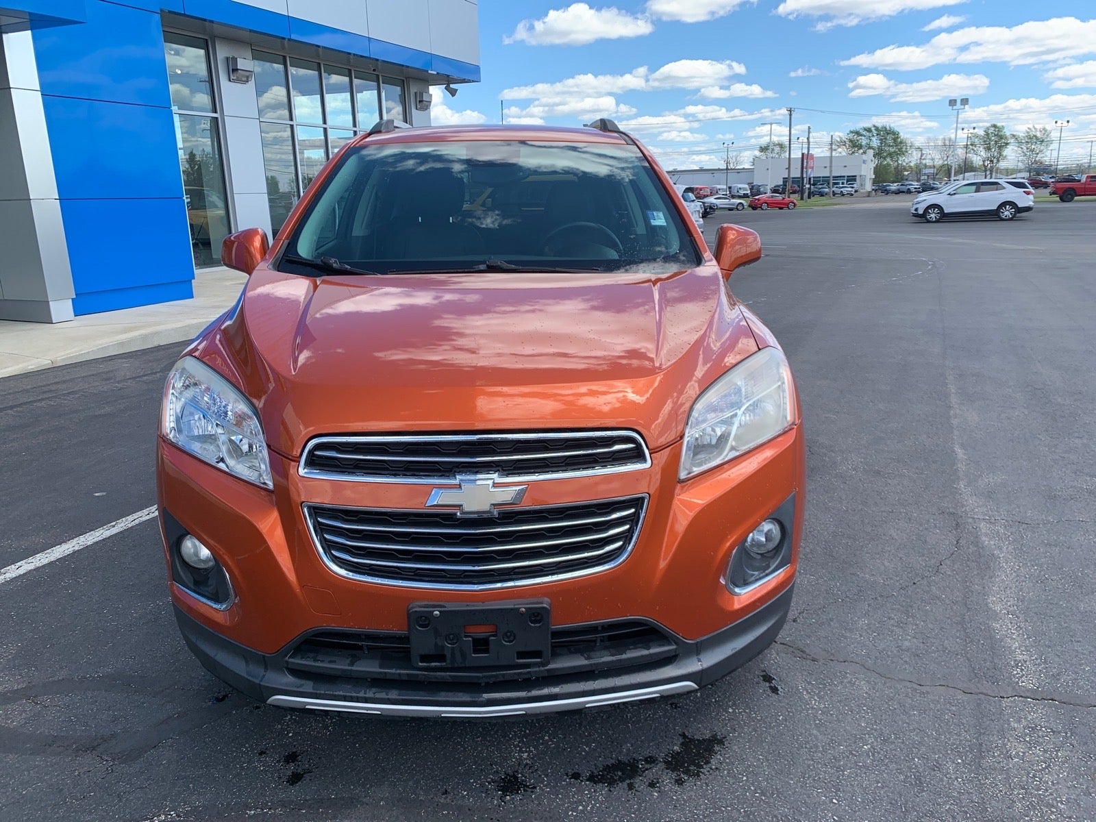 Used 2015 Chevrolet Trax LTZ with VIN KL7CJTSB7FB117255 for sale in Shelby, OH